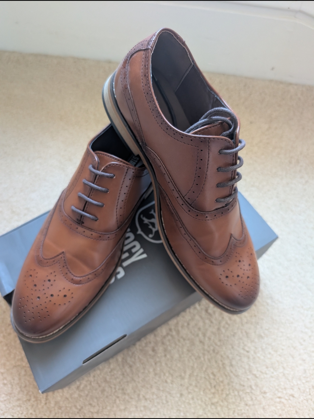 Boys Wingtip Dress Oxfords